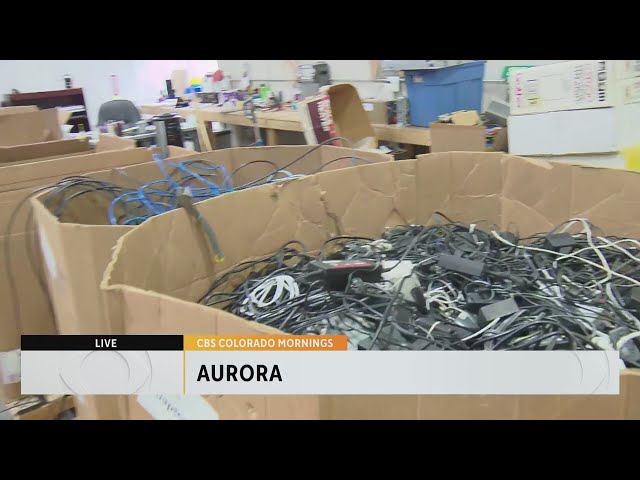 ⁣City of Aurora hosts special event to recycle electronics