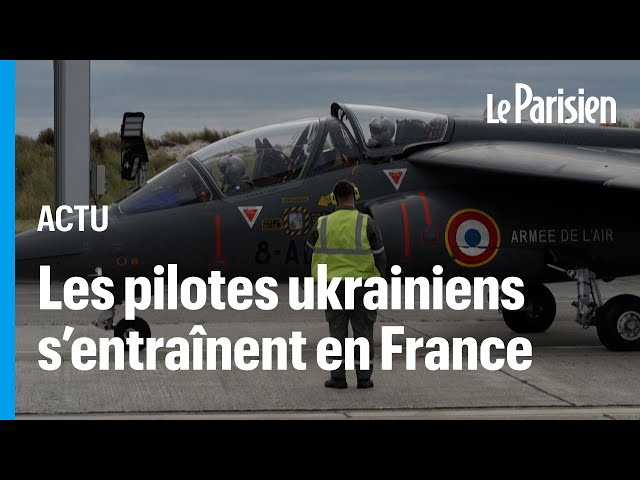 ⁣Des jeunes pilotes ukrainiens formés sur Alpha Jet dans une base secrète française