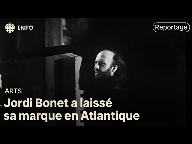 ⁣Jordi Bonet a réalisé plusieurs œuvres exposées partout en Acadie