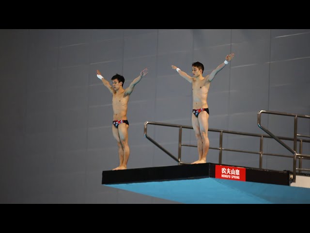 ⁣China's diving world champions Yang, Lian eye Paris gold