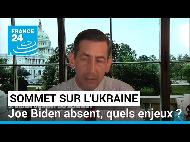 ⁣Sommet sur l'Ukraine : Joe Biden absent, quels enjeux ? • FRANCE 24