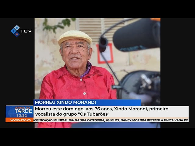 ⁣Morreu este domingo, aos 76 anos, Xindo Morandi, primeiro vocalista do grupo "Os Tubarões"