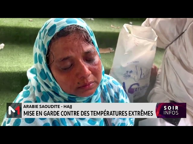 ⁣Arabie saoudite-Hajj : mise en garde contre les températures extrêmes