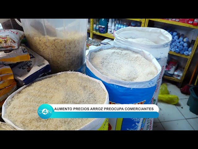 ⁣Aumento significativo en el precio del arroz preocupa a comerciantes