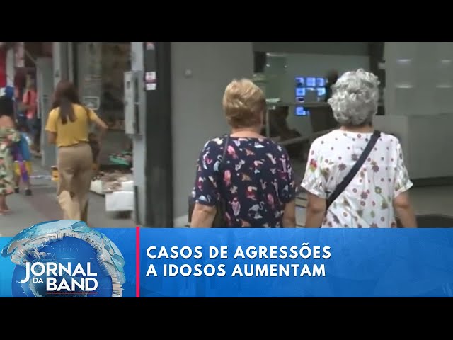 ⁣Cresce o número de agressões contra idosos no Brasil | Jornal da Band