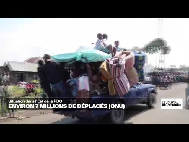 ⁣République démocratique du Congo : environ 7 millions de déplacés dans l'est du pays, selon l&#