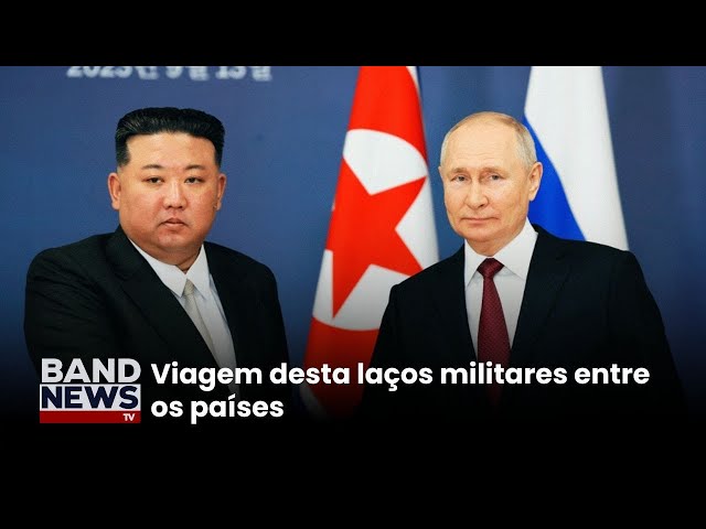 ⁣Vladimir Putin viaja para Coreia do Norte | BandNewsTV
