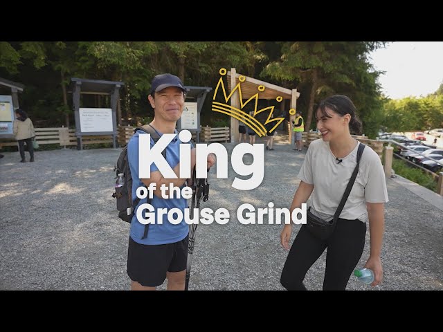 ⁣Grouse Grind record-holder shares why he loves the tough hike