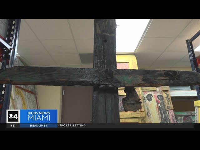 ⁣Burned crosses mark South Florida's racist past