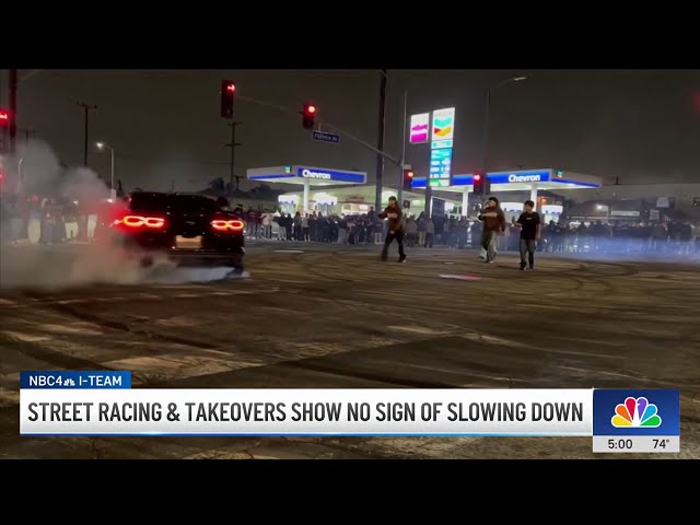 Why Los Angeles cannot stop street racing, takeovers