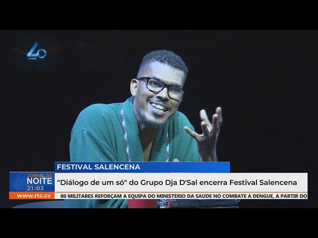 ⁣"Diálogo de um só" do Grupo Dja D'Sal encerra Festival SalEncena
