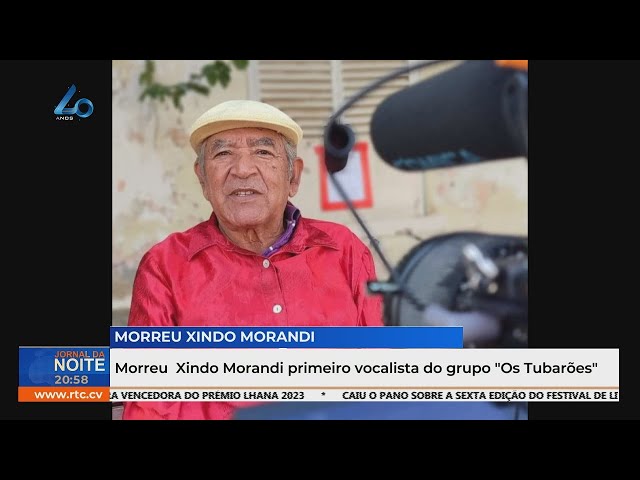 ⁣Morreu  Xindo Morandi primeiro vocalista do grupo "Os Tubarões"