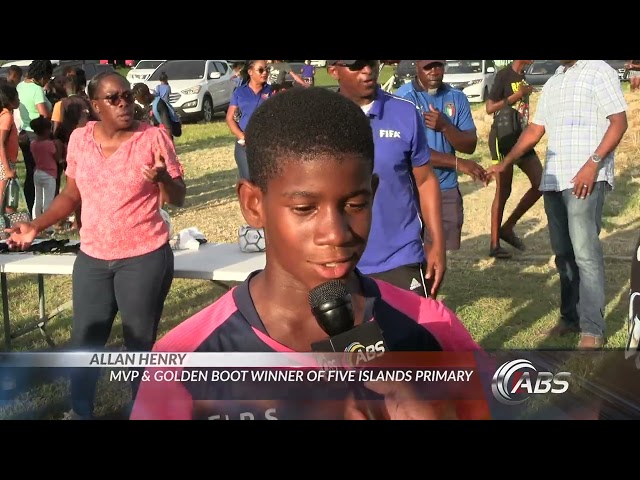 FIVE ISLANDS’ FOOTBALLERS SHINE IN PRIMARY SCHOOL CUP FINAL