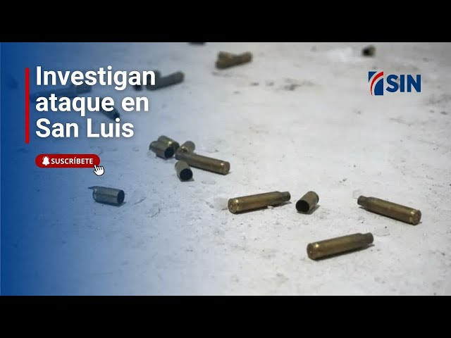 ⁣Investigan el origen del ataque armado que dejó tres heridos en San Luis