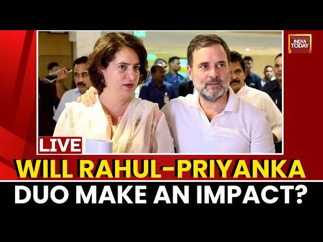 ⁣LIVE: Will Rahul-Priyanka Duo Make An Impact? | How Will Power Equation Work In Congress