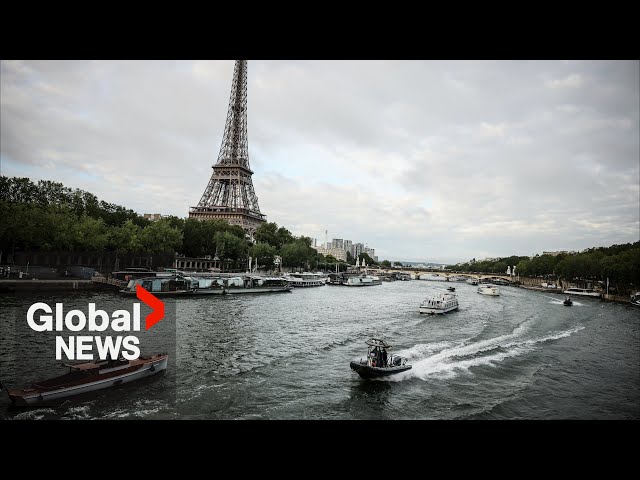 ⁣Paris Olympics: Opening ceremony rehearsal held on Seine river