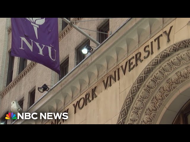 ⁣NYU student sues roommate for allegedly stealing over $50k of luxury belongings