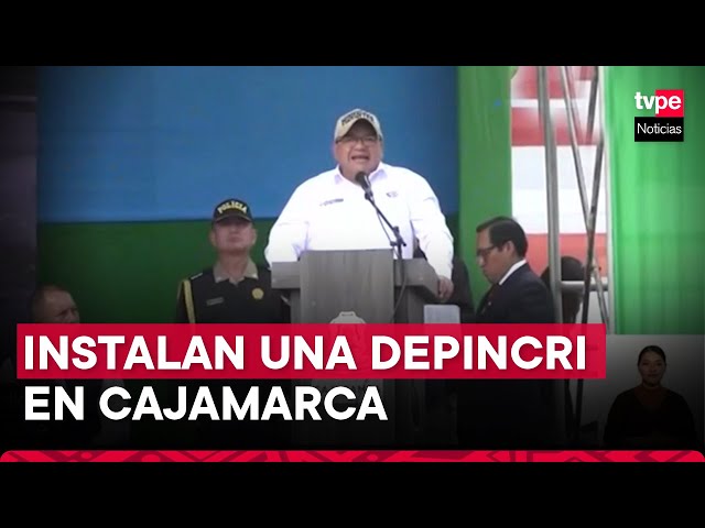 ⁣Ministro del Interior en Cajamarca: "Hay que salir a cazar a los delincuentes, no hay otra form