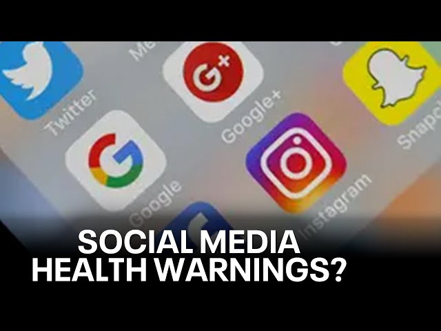 ⁣Tobacco-like warning label for social media sought by US surgeon general who asks Congress to act