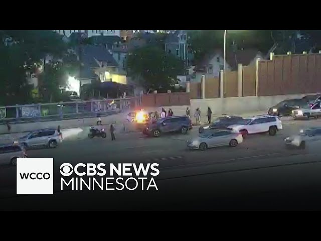 Good Samaritans rescue driver from fiery crash in Minneapolis