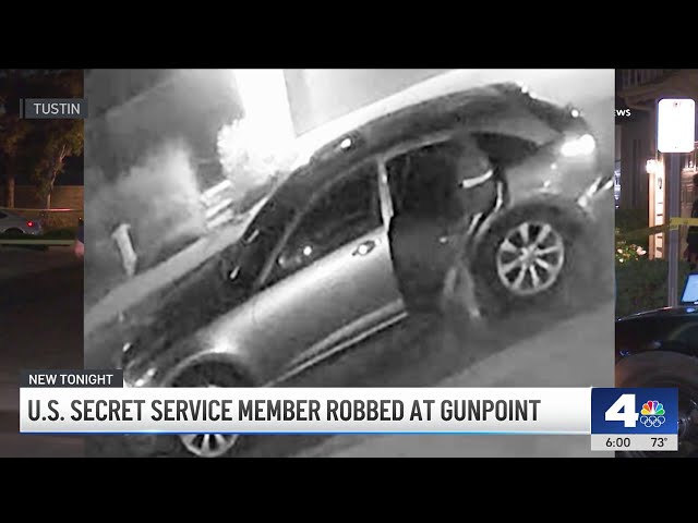 ⁣US Secret Service member robbed at gunpoint in Orange County