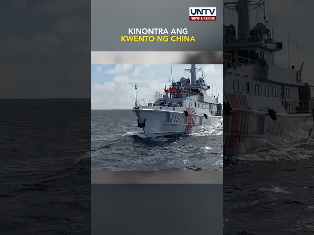 ⁣NTF WPS at DND, kinontra ang China; PH RoRe vessel, binangga at hinila ng Chinese forces
