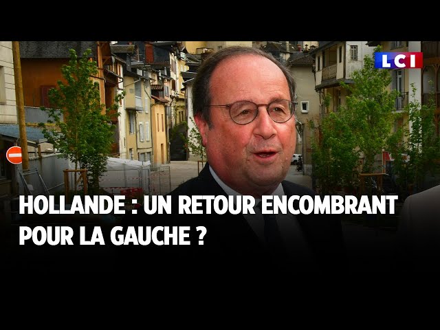 ⁣Hollande : un retour encombrant pour la gauche ?