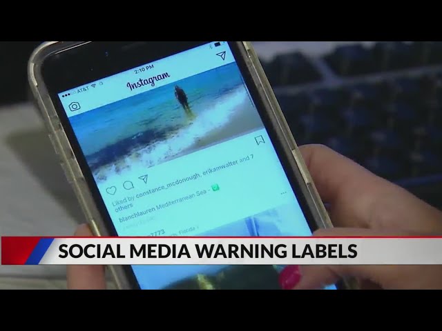 ⁣US surgeon general calls for social media warnings