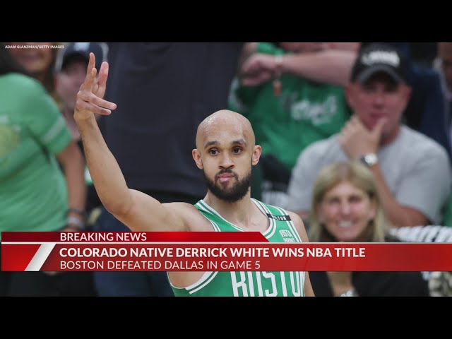⁣Colorado native Derrick White wins NBA title with Celtics