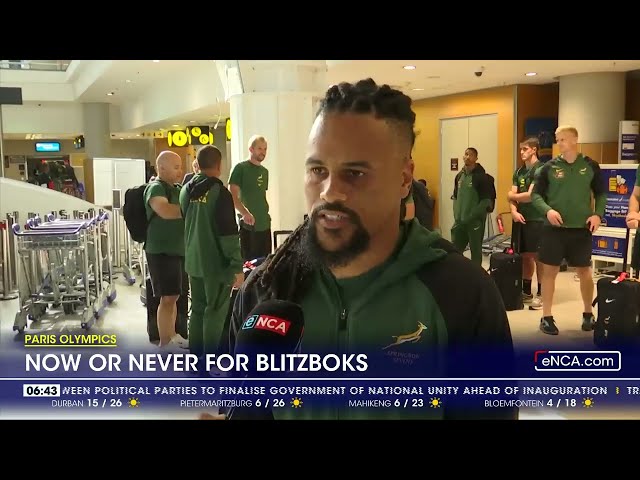 ⁣Paris Olympics | Now or never for Blitzboks