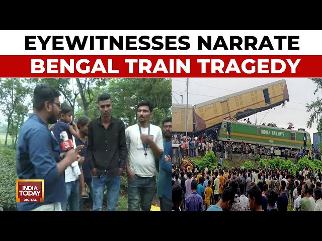⁣Bengal Train Accident: Eyewitness Share The Details Of Bengal Train Horror | Bengal Train News