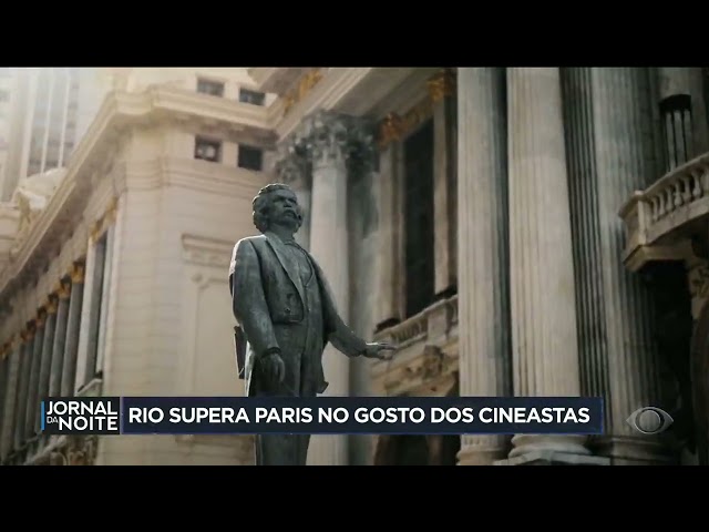 ⁣Rio de Janeiro supera Paris no gosto dos cineastas | Jornal da Noite
