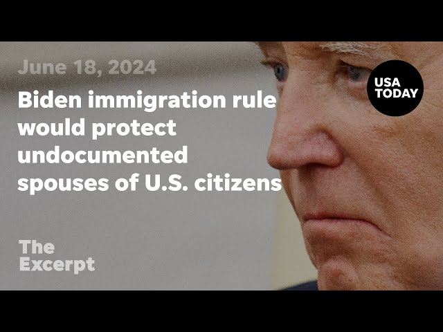 ⁣Biden immigration rule would protect undocumented spouses of U.S. citizens | The Excerpt