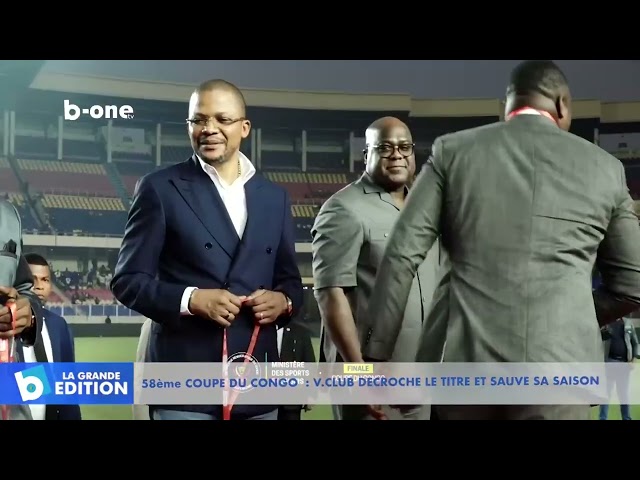 ⁣58e coupe du Congo : V CLUB décroche le titre et sauve sa saison