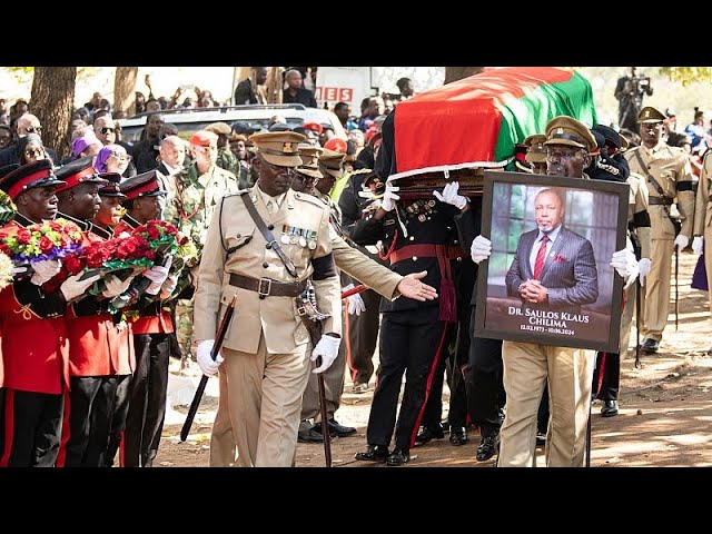 ⁣Le vice-président du Malawi inhumé dans son village natal | euronews 