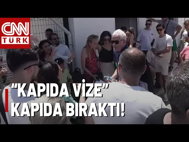 ⁣Rodos’ta Kapıda Vizede 'Kapı' Engeli! Yetkilileri Hazırlıksız Yakalandı...