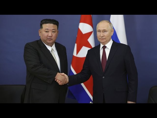 ⁣Vladimir Putin visits North Korea for first time in two decades