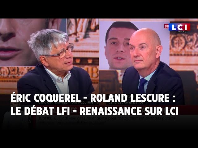 Coquerel - Lescure : le débat LFI - Renaissance sur LCI