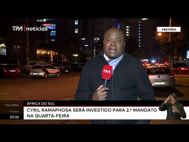 África do Sul: Cyril Ramaphosa será investido para o 2º mandato na quarta - feira