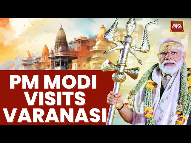 ⁣PM Modi Live | PM Modi Speech | PM Modi's Visit Kashi Vishwanath Temple In Varanasi | LIVE