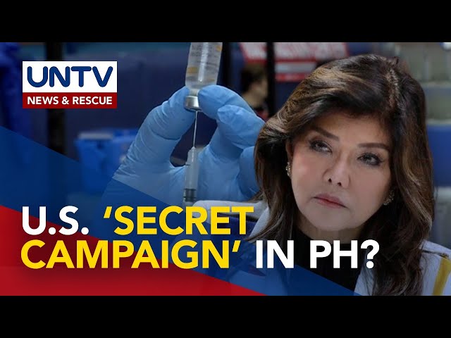 ⁣Sen. Marcos to launch inquiry into alleged U.S. anti-vax campaign vs. China