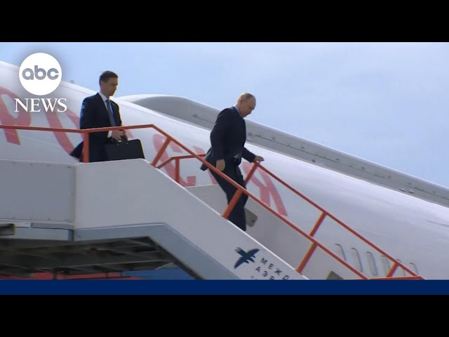 ⁣Putin makes rare visit to North Korea