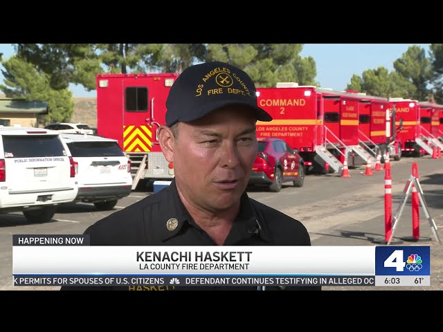 ⁣Firefighters gain ground on LA and Ventura county Post Fire