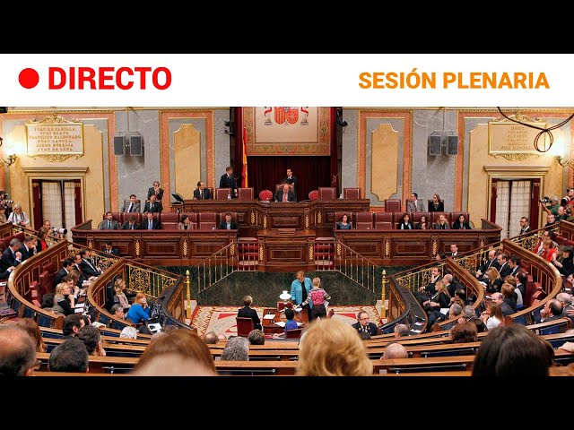 CONGRESO  EN DIRECTO: SESIÓN PLENARIA en la CÁMARA BAJA  (18/06/2024) | RTVE Noticias