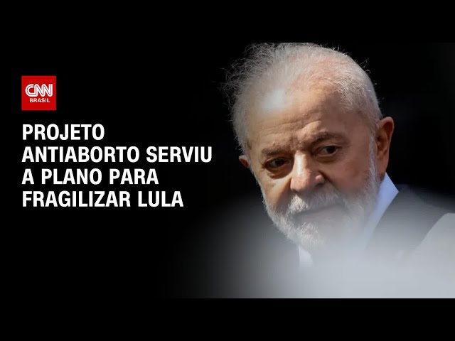 ⁣Projeto antiaborto serviu a plano para fragilizar Lula | LIVE CNN