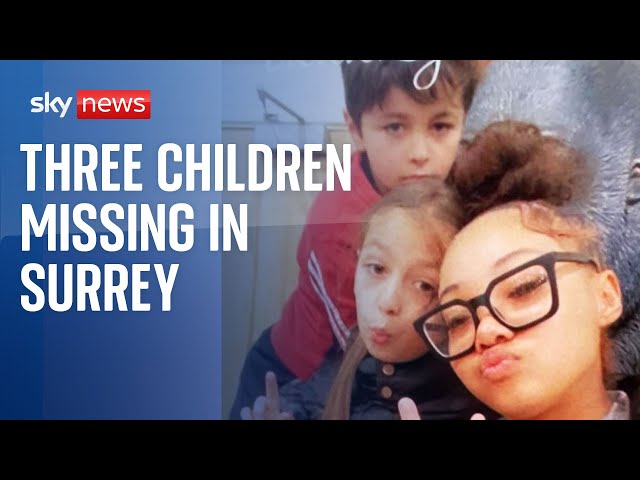 Three children missing after day out at Thorpe Park, police say