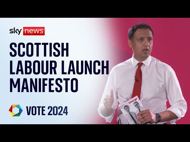 ⁣Scottish Labour pledges to 'change future for the better' in election manifesto