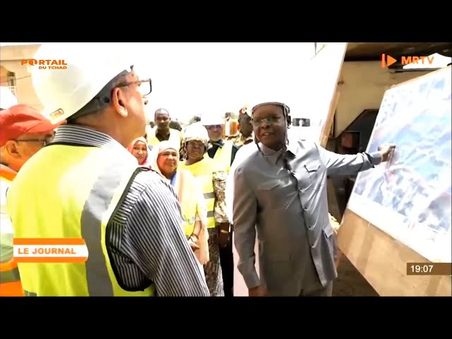 ⁣URBANISATION - Visite du Premier Ministre sur le chantier de la digue de Walia