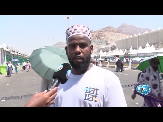 ⁣Le point de la situation de nos pelerins Djiboutien avec notre correspondant Abdillahi HADI