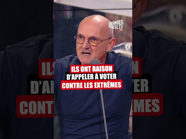 Jérome Marty salue la tribune des sportifs français à faire barrage au #RN.